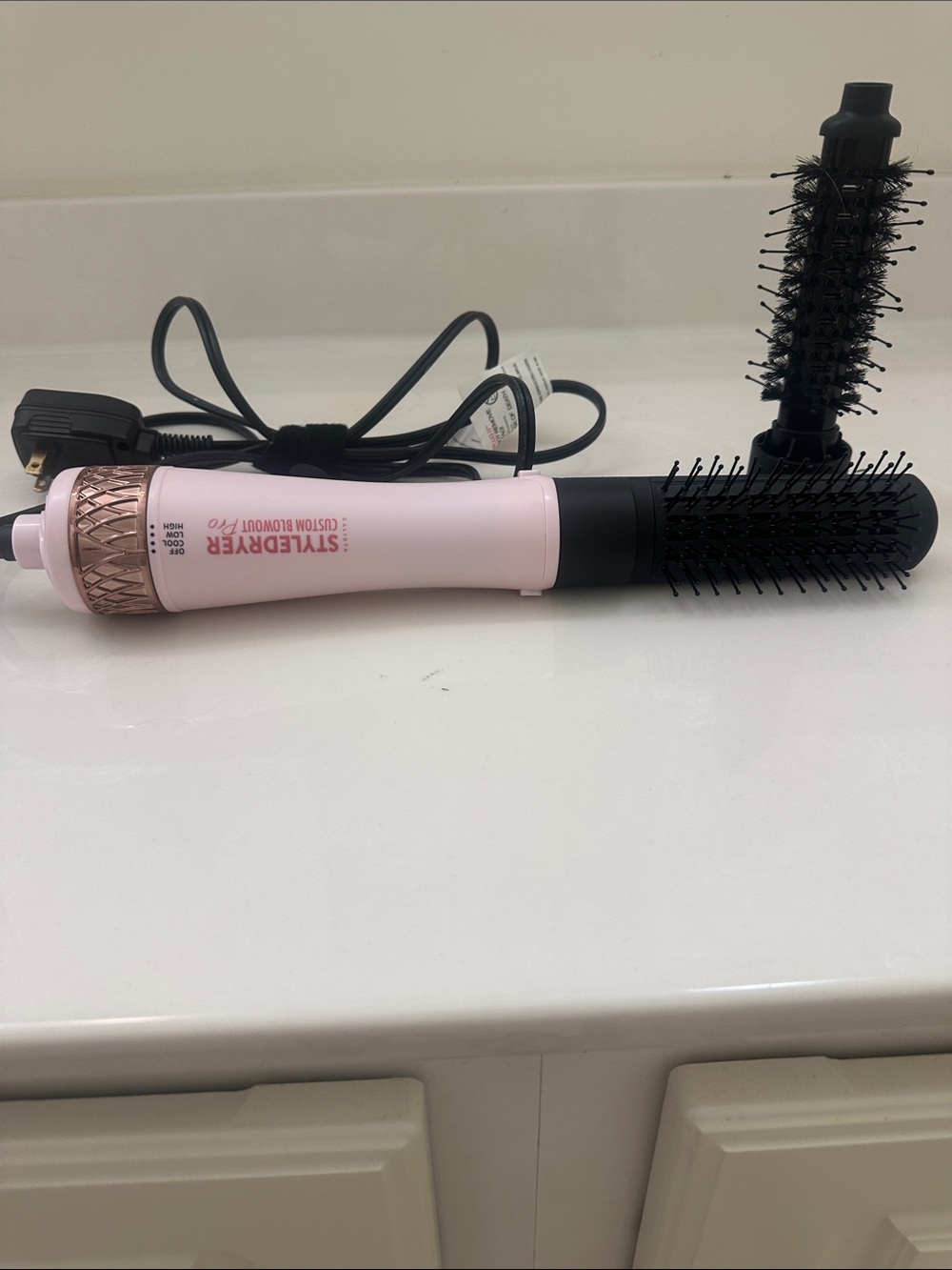 Styldryer Custom Blowout Pro Hot Air Brush - Pink
